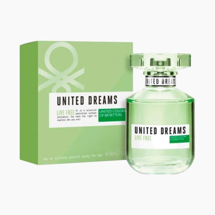 Benetton United Dreams Live Free 80 ml - Imagen 1