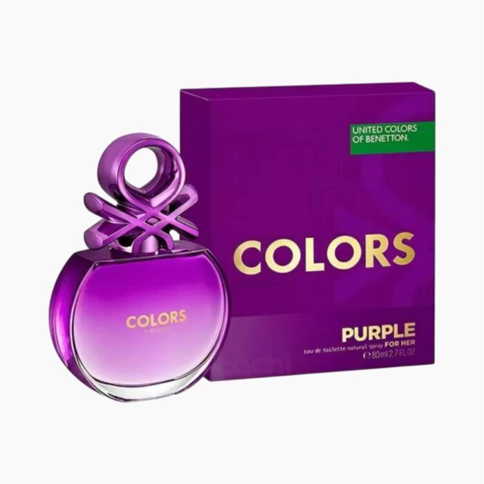 Benetton Color Woman Purple 80 ml Original - Imagen 1