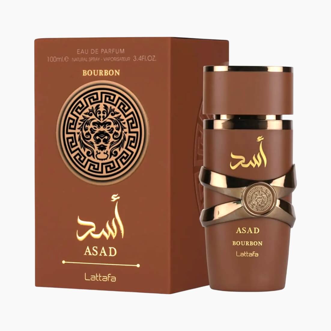 oud-90 Lattafa Asad Bourbon 100 ml Original - Imagen 1